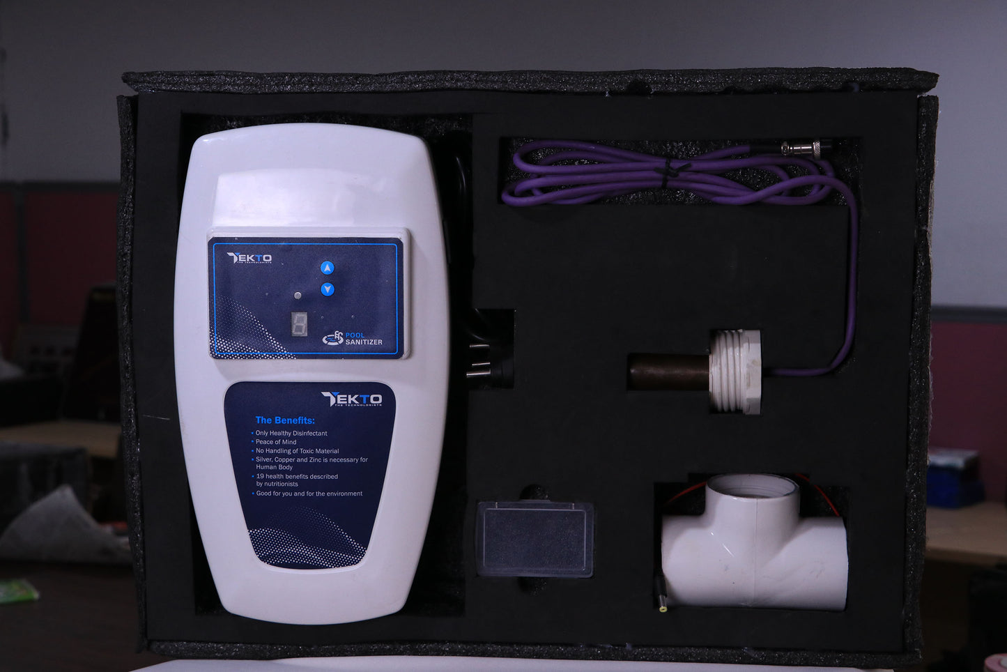 Tekto Pool Ionizer/Disinfectant Unit